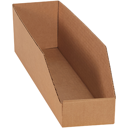 4 x 24 x 4 <span class='fraction'>1/2</span>" Kraft Bin Boxes