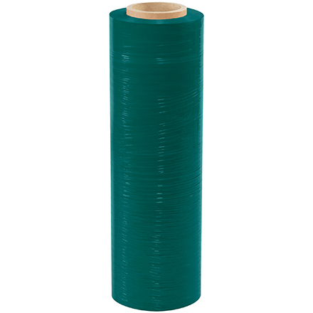 18" x  80 Gauge x 1500' Green Cast Hand Stretch Film